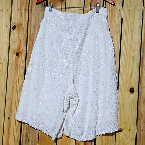 Zara Sequin Bermuda Shorts - Picture 4 of 5